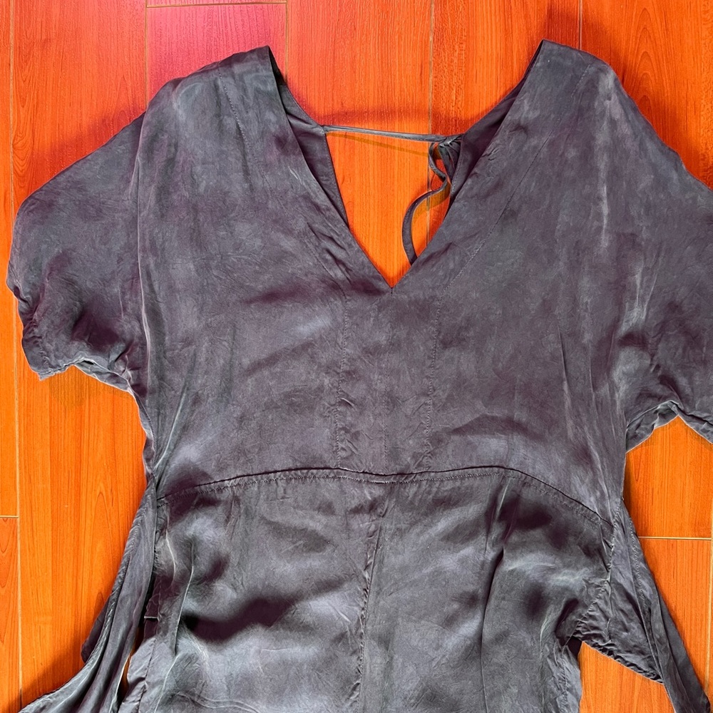 Silky soft navy jumpsuit